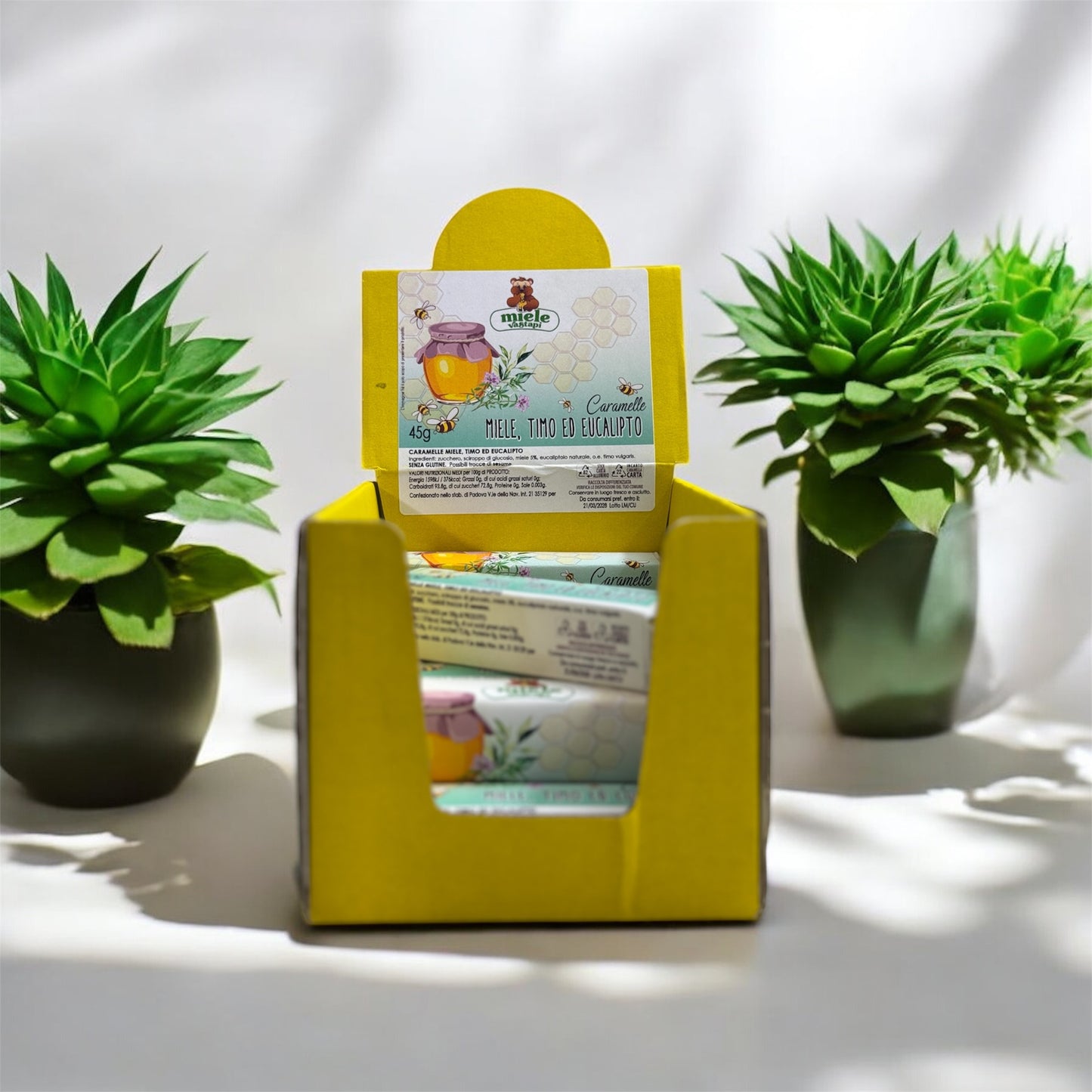 CARAMELLE STICK MIELE, TIMO E EUCALIPTO