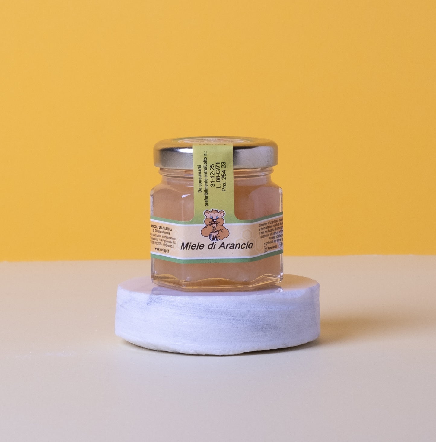 VASETTO MONODOSE 50 G ARANCIO